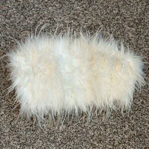 Club London White Feather Top